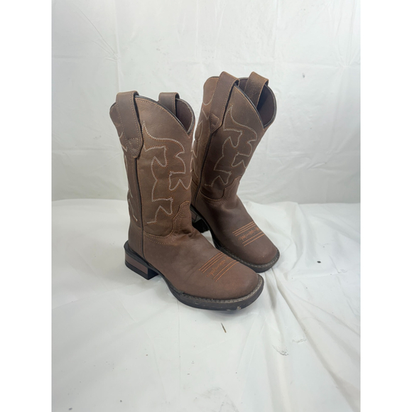 Roper Other - Roper Western Boots Boys Crazy Horse Western Boots Square Toe size 13